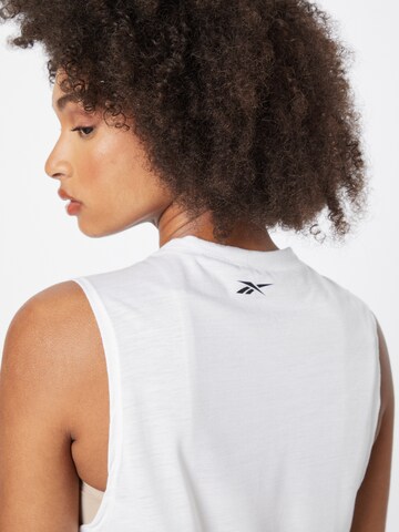 Reebok Sporttop in Weiß