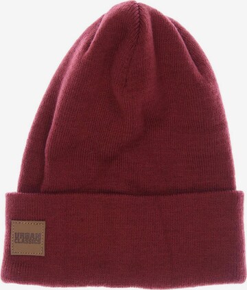 Urban Classics Hat & Cap in One size in Red: front