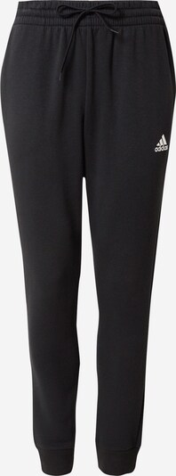 ADIDAS SPORTSWEAR Sportske hlače 'Essentials' u crna / bijela, Pregled proizvoda
