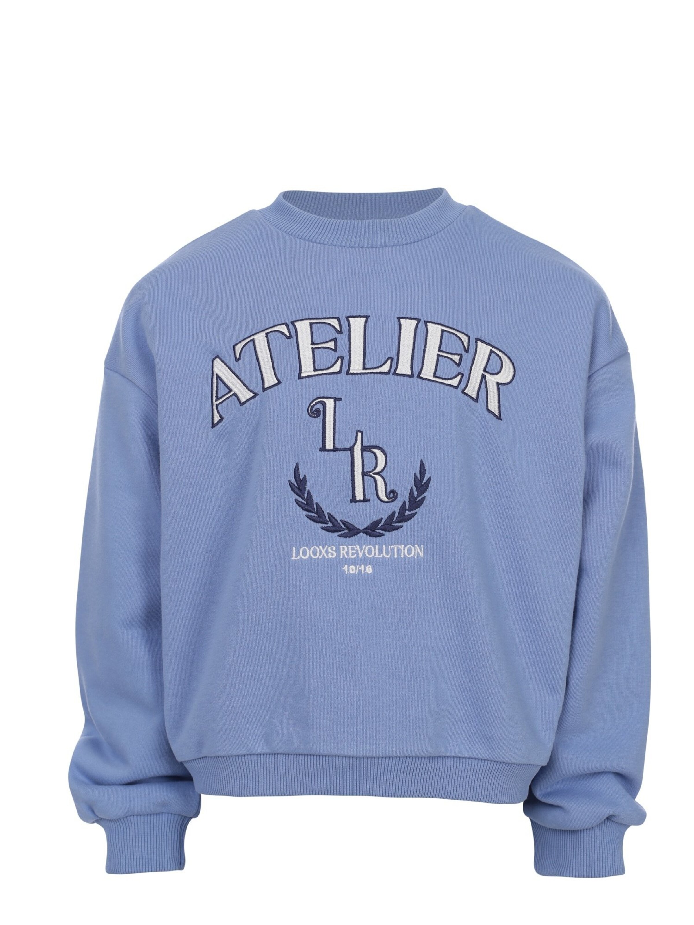 Looxs Revolution Sweatshirt in Blue: front