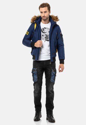 CIPO & BAXX Winterjacke in Blau