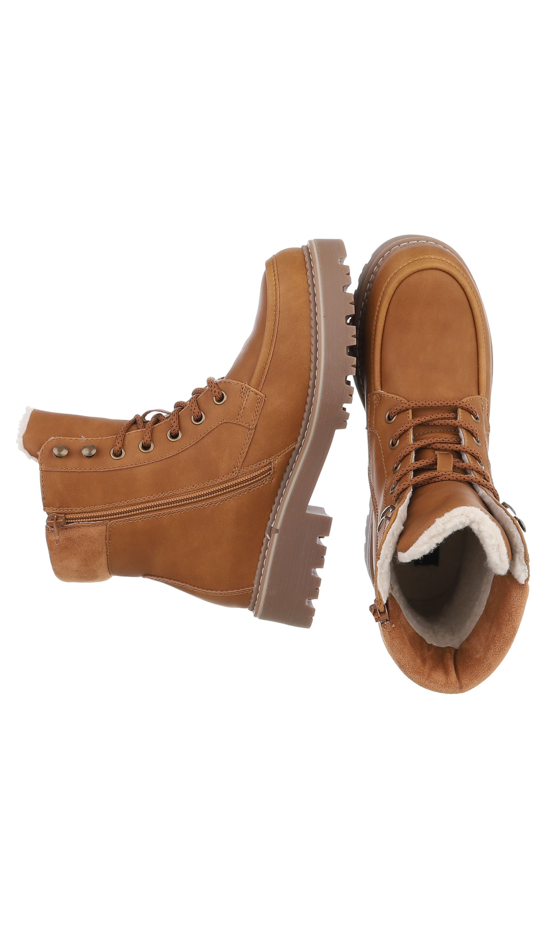 Ital-Design Stiefelette in Braun