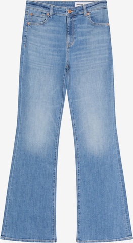 Bershka Разкроени Дънки в синьо: отпред