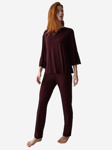 Pyjama ' Red Label Amourette ' TRIUMPH en rouge : devant