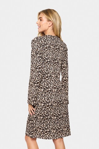 SAINT TROPEZ Kleid 'Ilyssa' in Braun