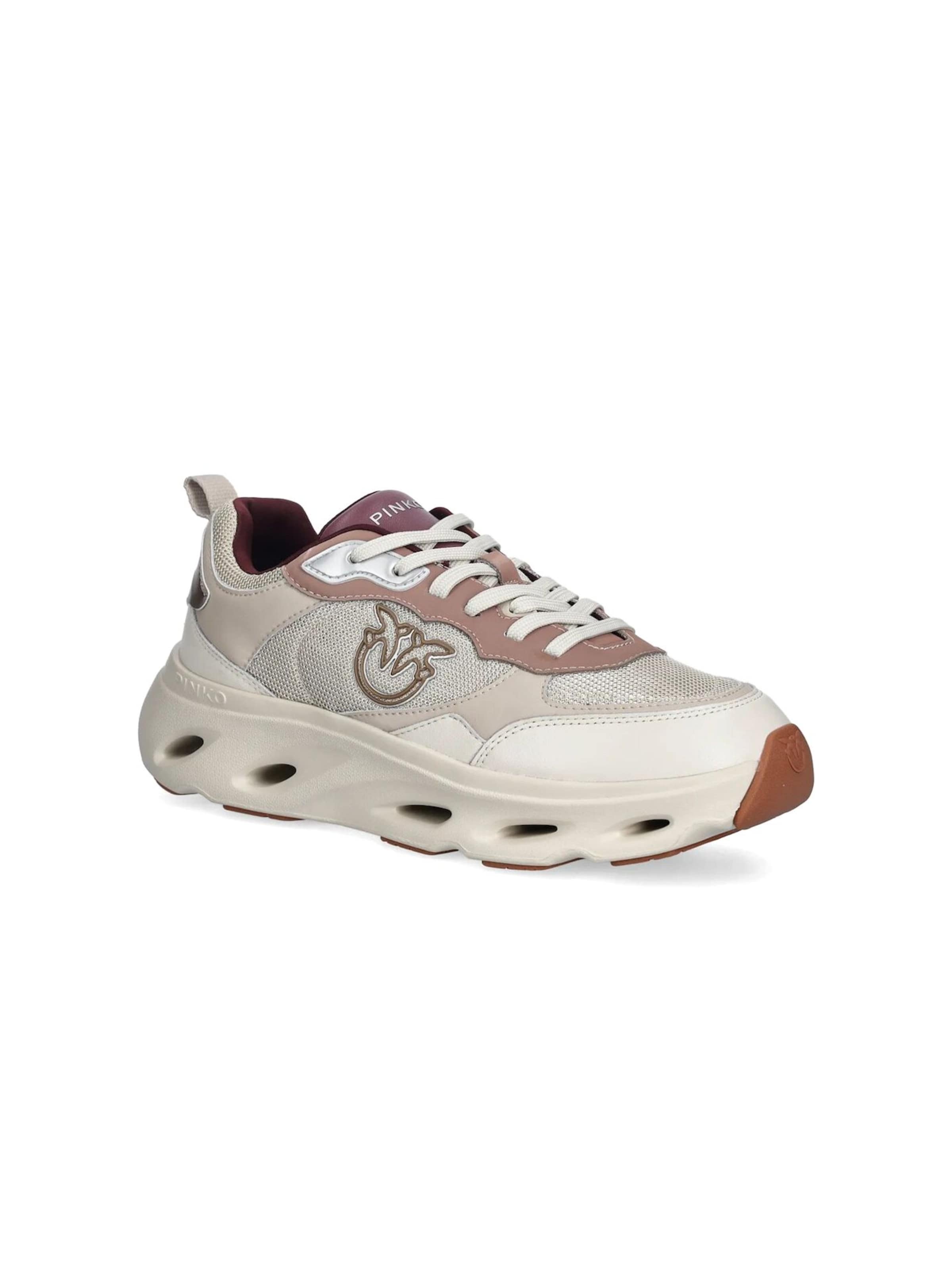 PINKO Sneakers laag in Beige: voorkant