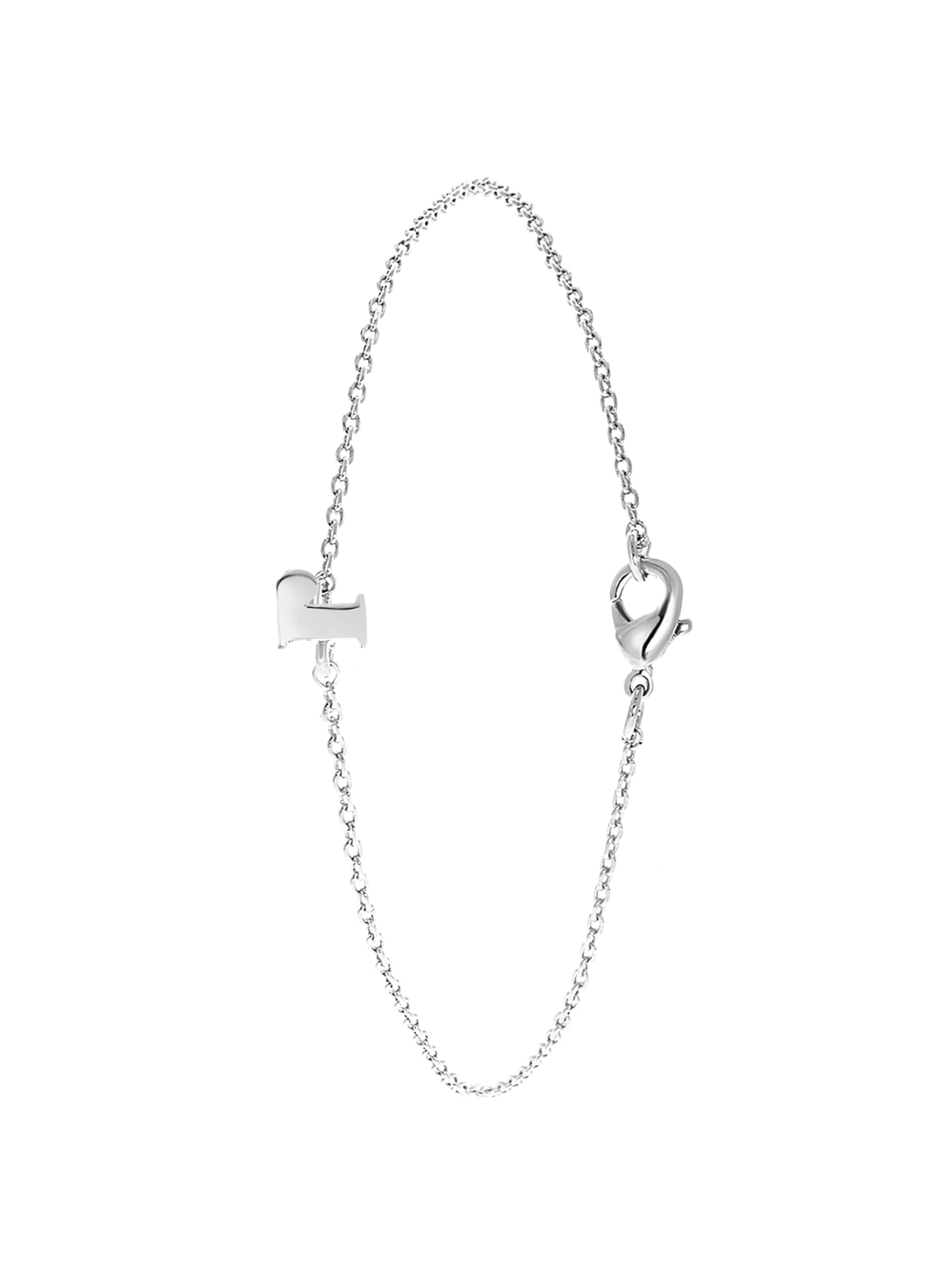 Lucardi Bracelet in Silver: front