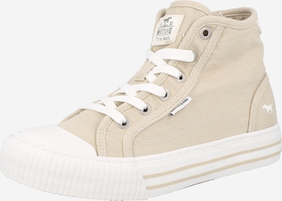 Sneaker alta MUSTANG di colore beige / bianco, Visualizzazione prodotti