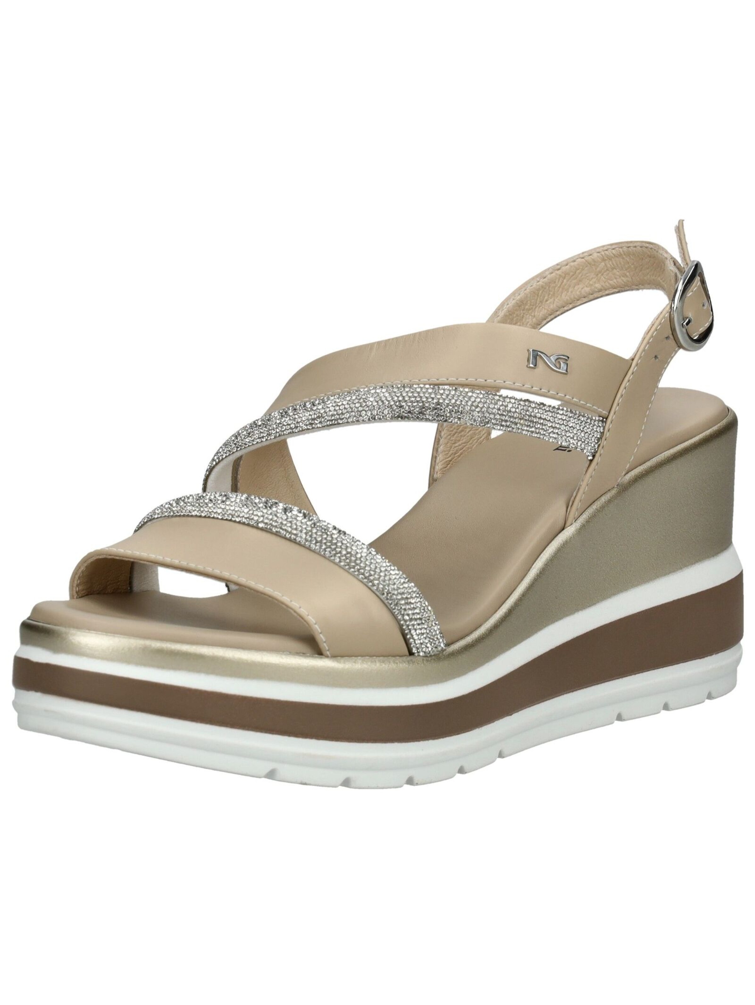 Nero Giardini Sandal in Beige: front