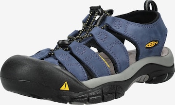 Sandalo 'Newport' di KEEN in blu: frontale