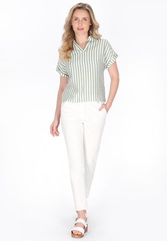 Chemisier 'Casual' Usha en vert