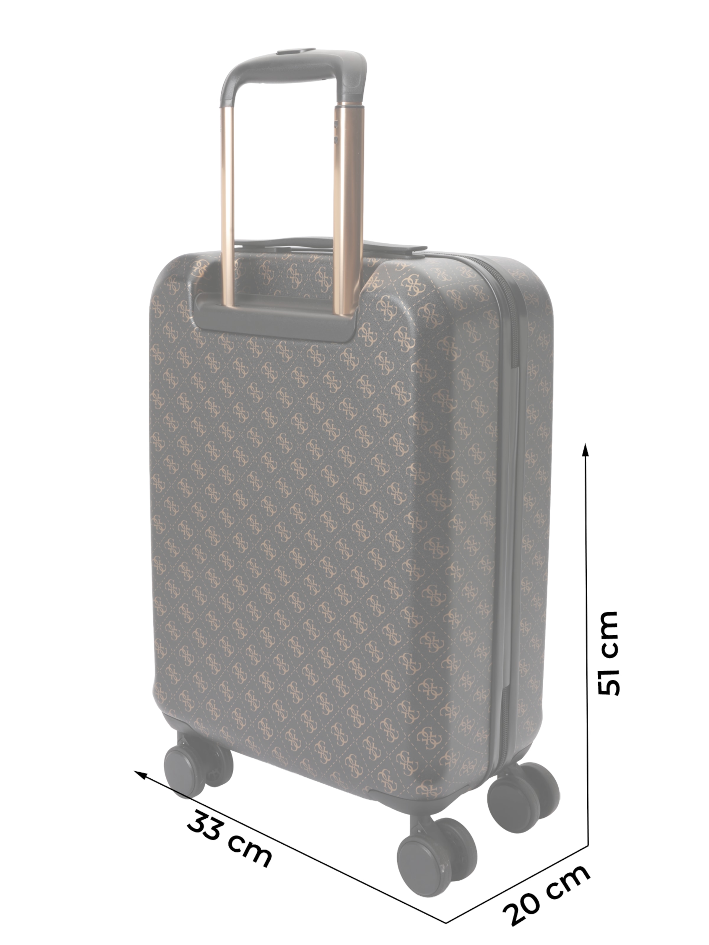 GUESS Trolley 'LATONA' in Braun