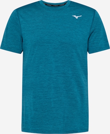 MIZUNO Functioneel shirt 'Impulse' in Blauw: voorkant