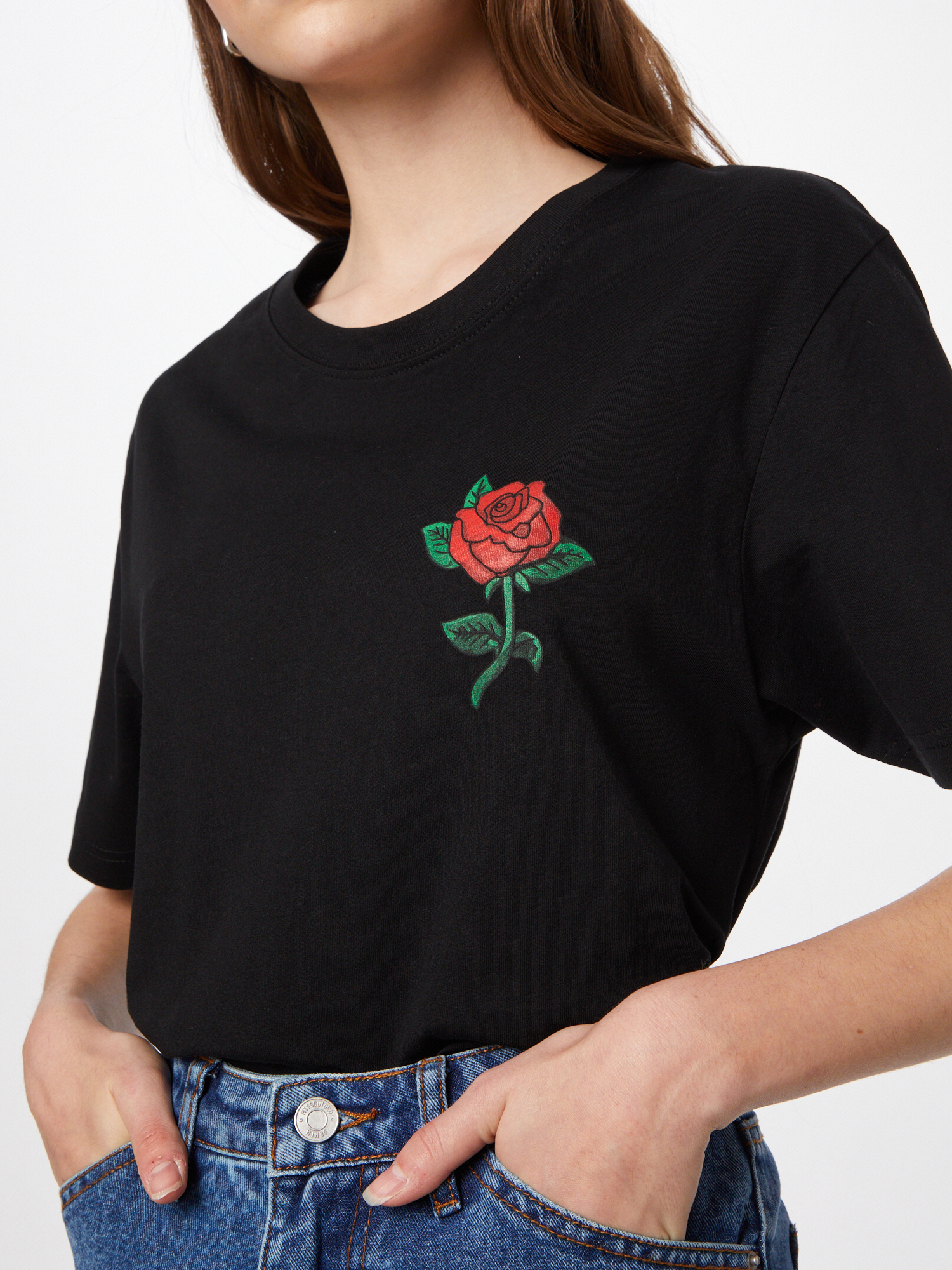 Mister Tee Shirt in Schwarz Mister Tee Shirt in Schwarz