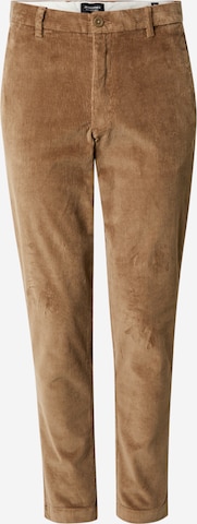 JACK & JONES - Pantalón chino 'JPStace' en marrón: frente