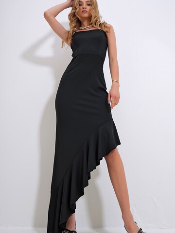 Trend Alaçatı Stili Платье в Черный