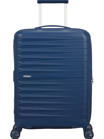 Valisette American Tourister en bleu : devant