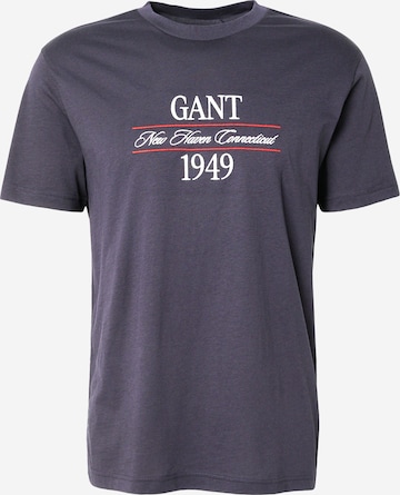 GANT - Camiseta en azul: frente