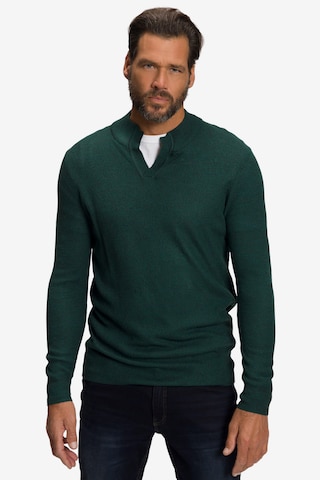 JP1880 Sweater in Green: front