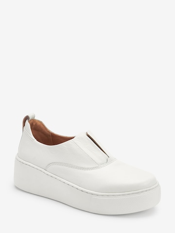 Slip on Next en blanc