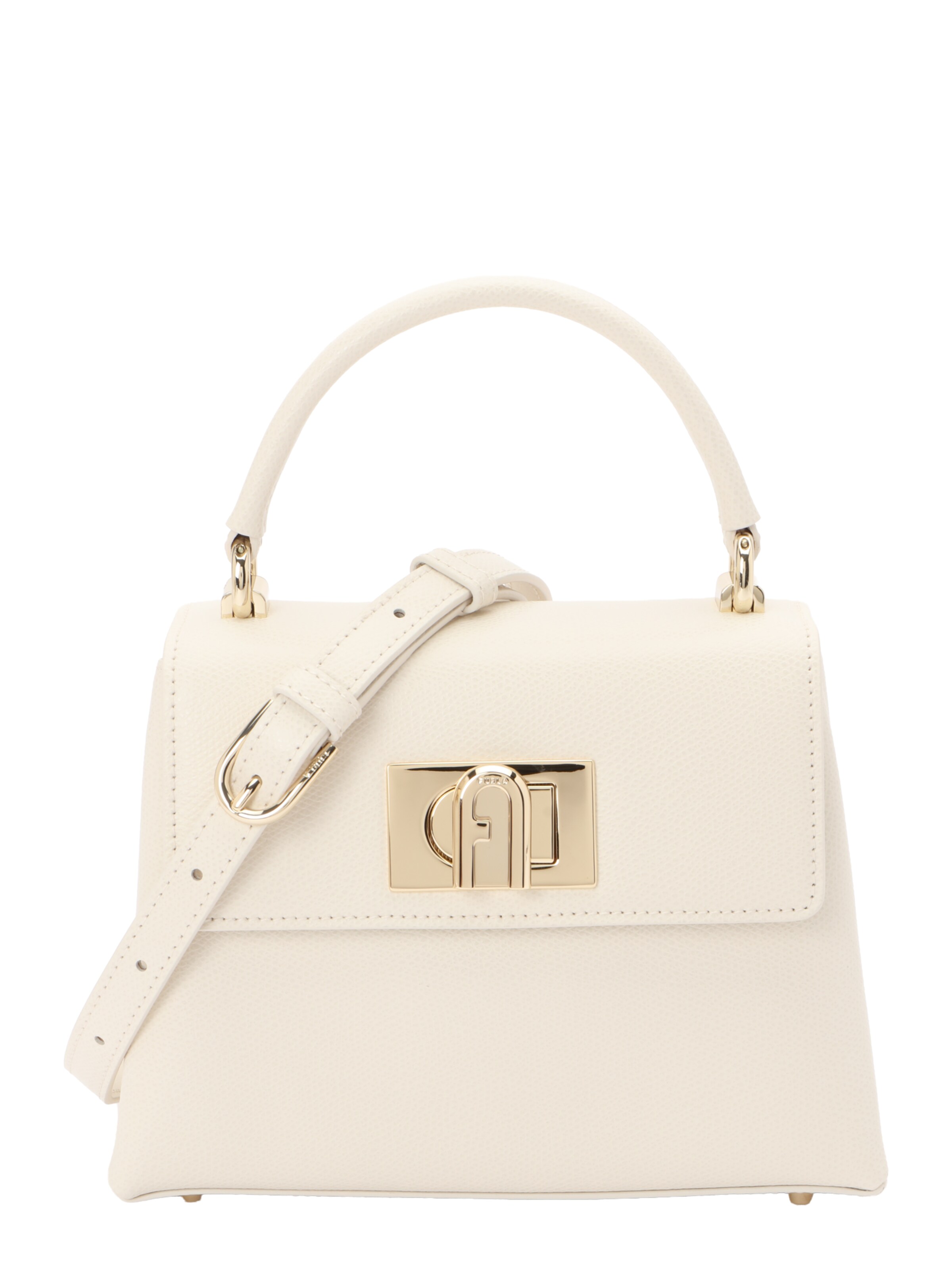 FURLA Handbag '1927' in Beige: front