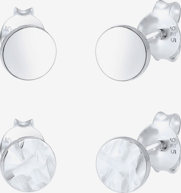 Boucles d'oreilles ELLI en argent : devant