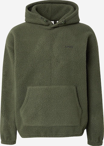 LEVI'S ® Свитшот 'Cozy Up Hoodie' в Зеленый: спереди