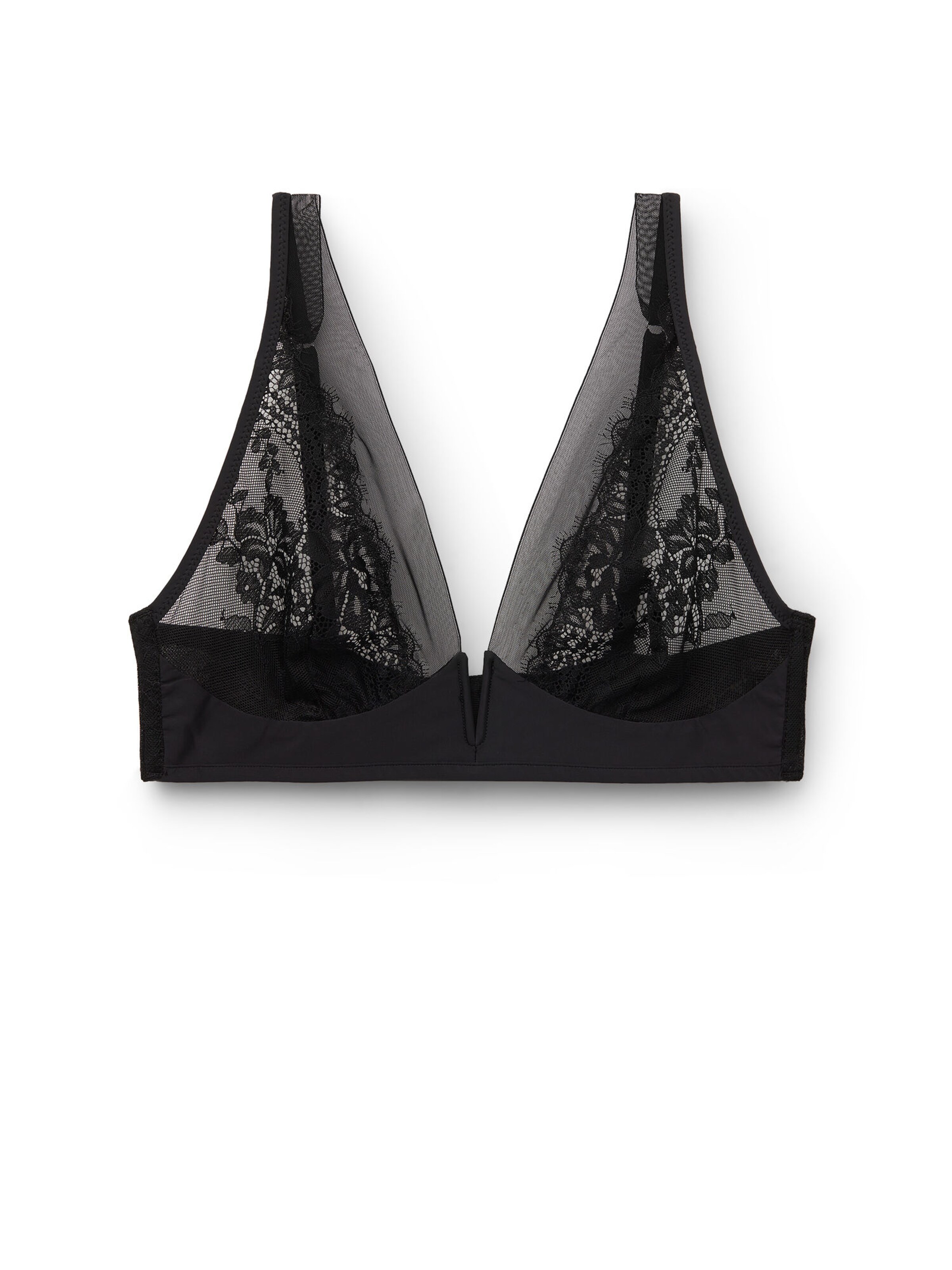 INTIMISSIMI Triangel BH in Schwarz: Vorderseite
