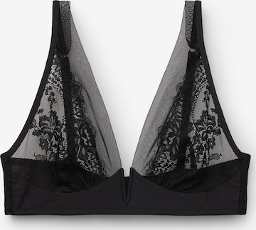 INTIMISSIMI Triangel BH in Schwarz: Vorderseite