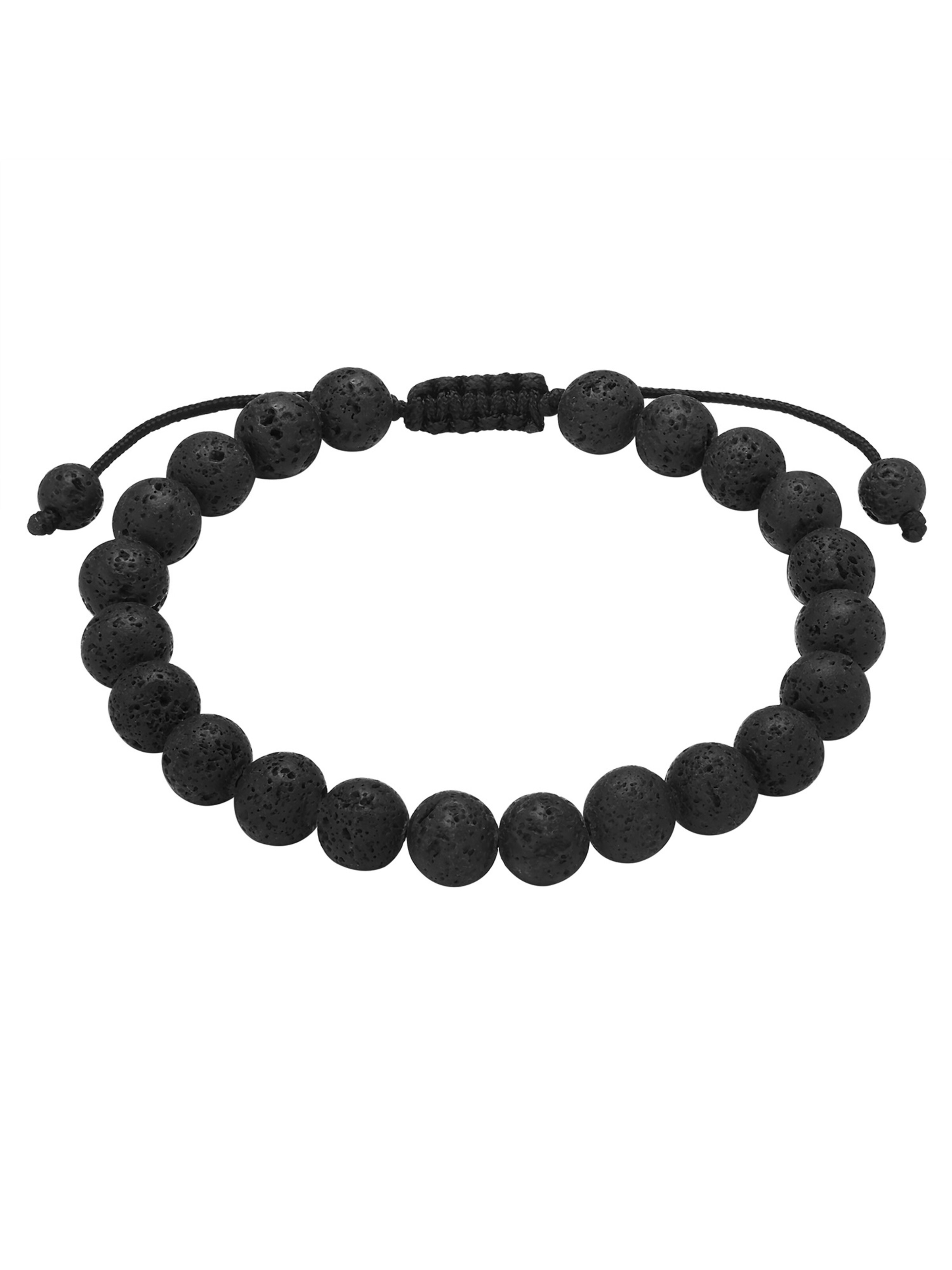 True Rebels Armband in Zwart: voorkant