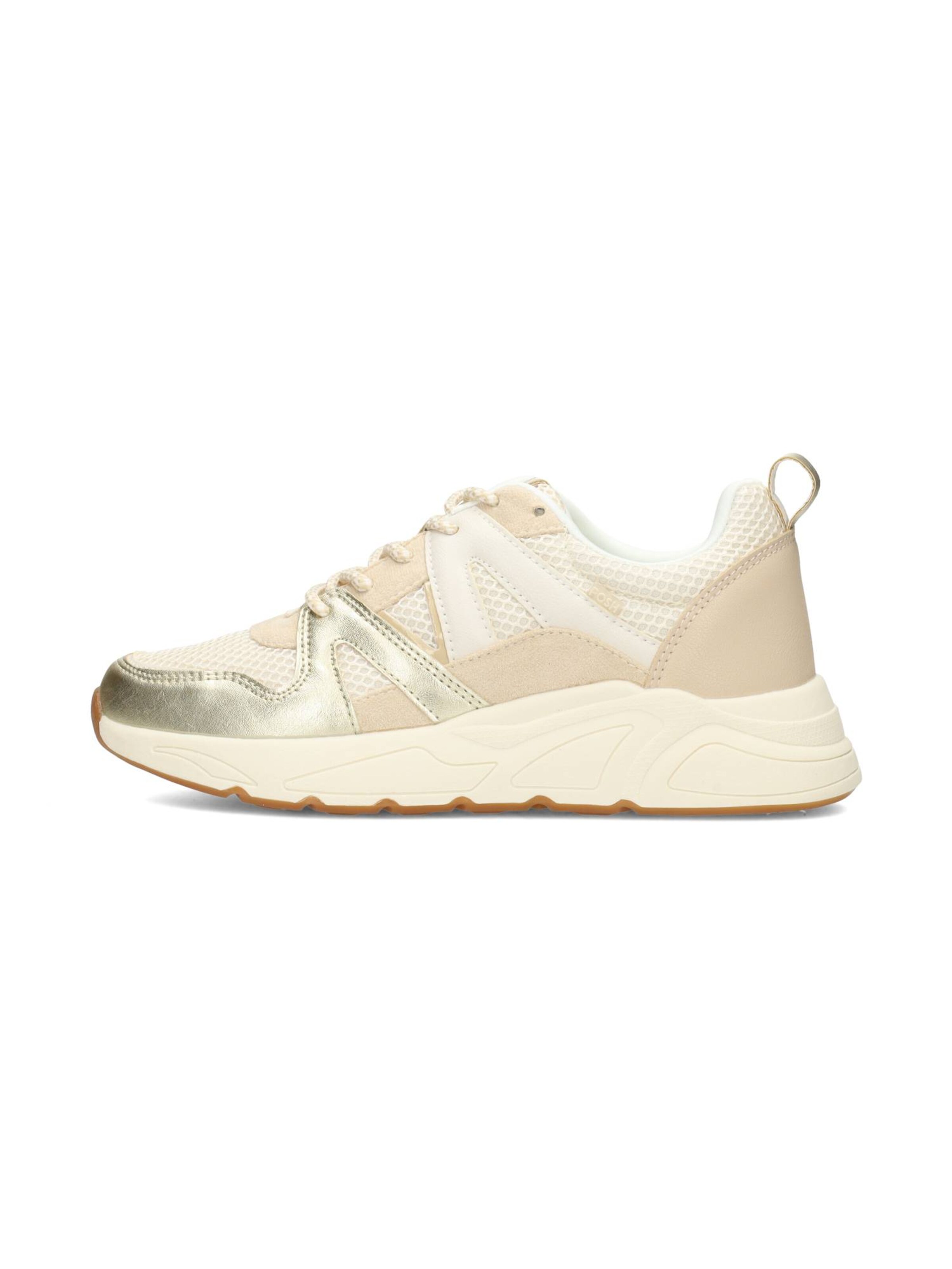 POSH by Poelman Sneakers laag 'Carocel' in Beige: voorkant