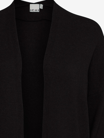 ICHI Knit Cardigan 'SELLA' in Black