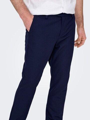 Only & Sons Slimfit Chino nadrág 'Brad' - kék
