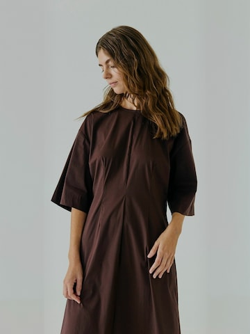 NORR - Vestido ' Otilia ' en marrón