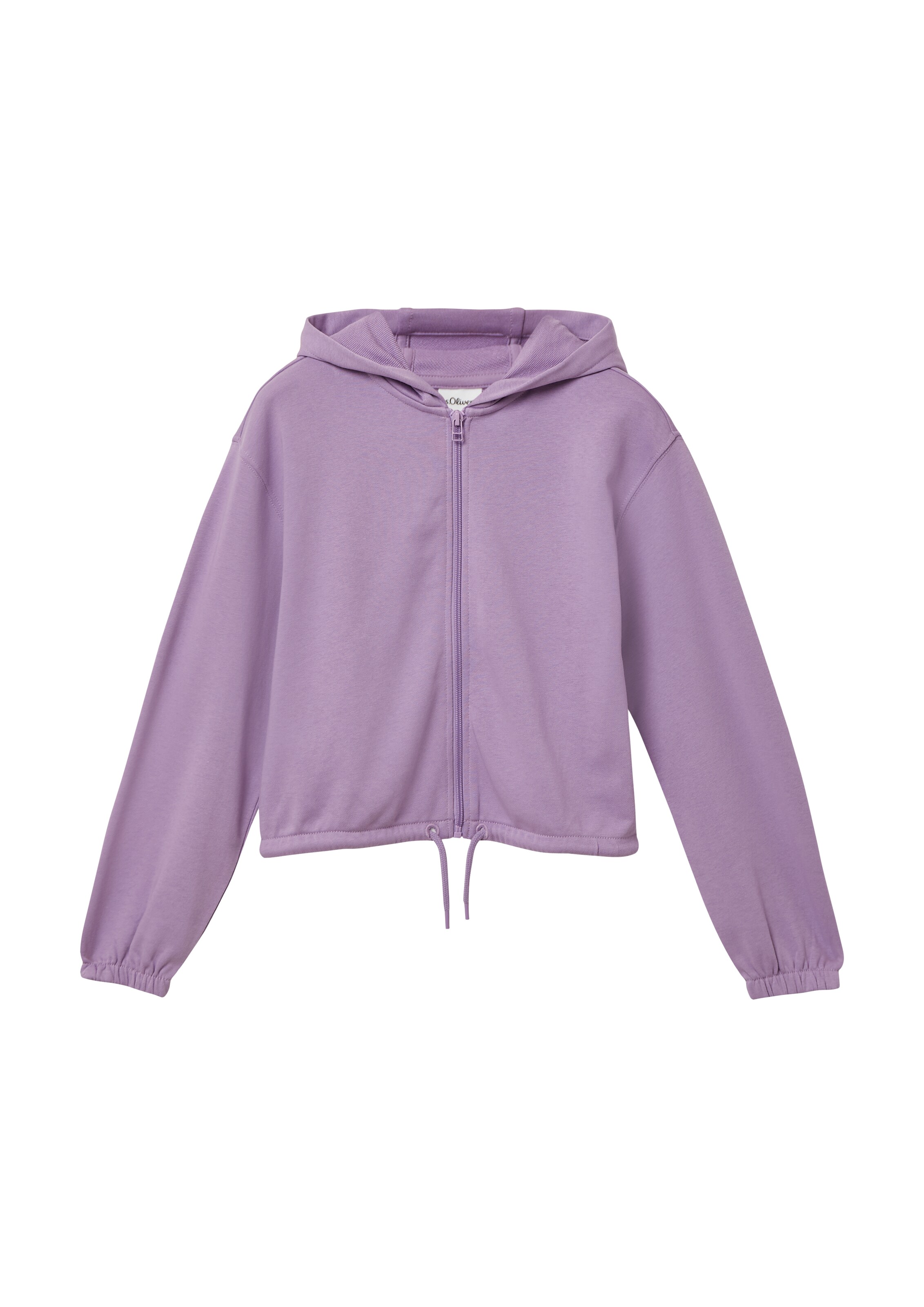 Sweat-shirt s.Oliver en violet : devant
