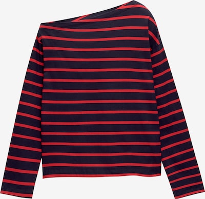 Tricou Pull&Bear pe bleumarin / roșu, Vizualizare produs