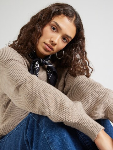 OBJECT Pullover 'OBJDITTE' in Braun