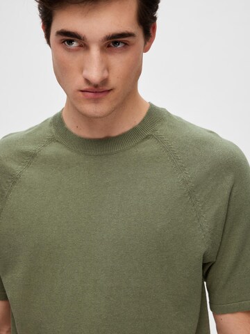 SELECTED HOMME Pullover 'Daniel' i grøn