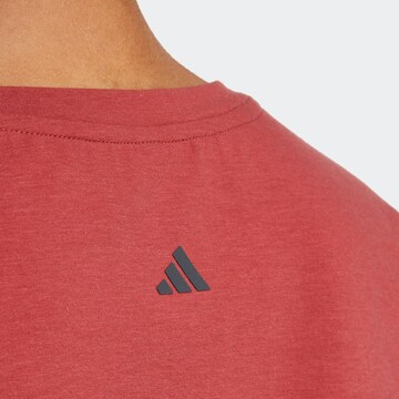 ADIDAS PERFORMANCE Funkční tričko – červená