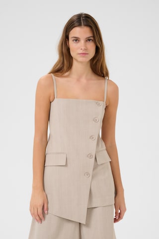 KAREN BY SIMONSEN Top 'Ubertha' in Grijs: voorkant