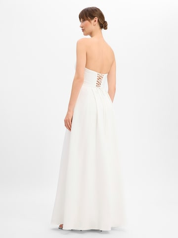 Robe de soirée Laona en beige