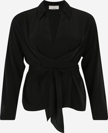 Guido Maria Kretschmer Curvy - Blusa 'Elektra' em preto: frente