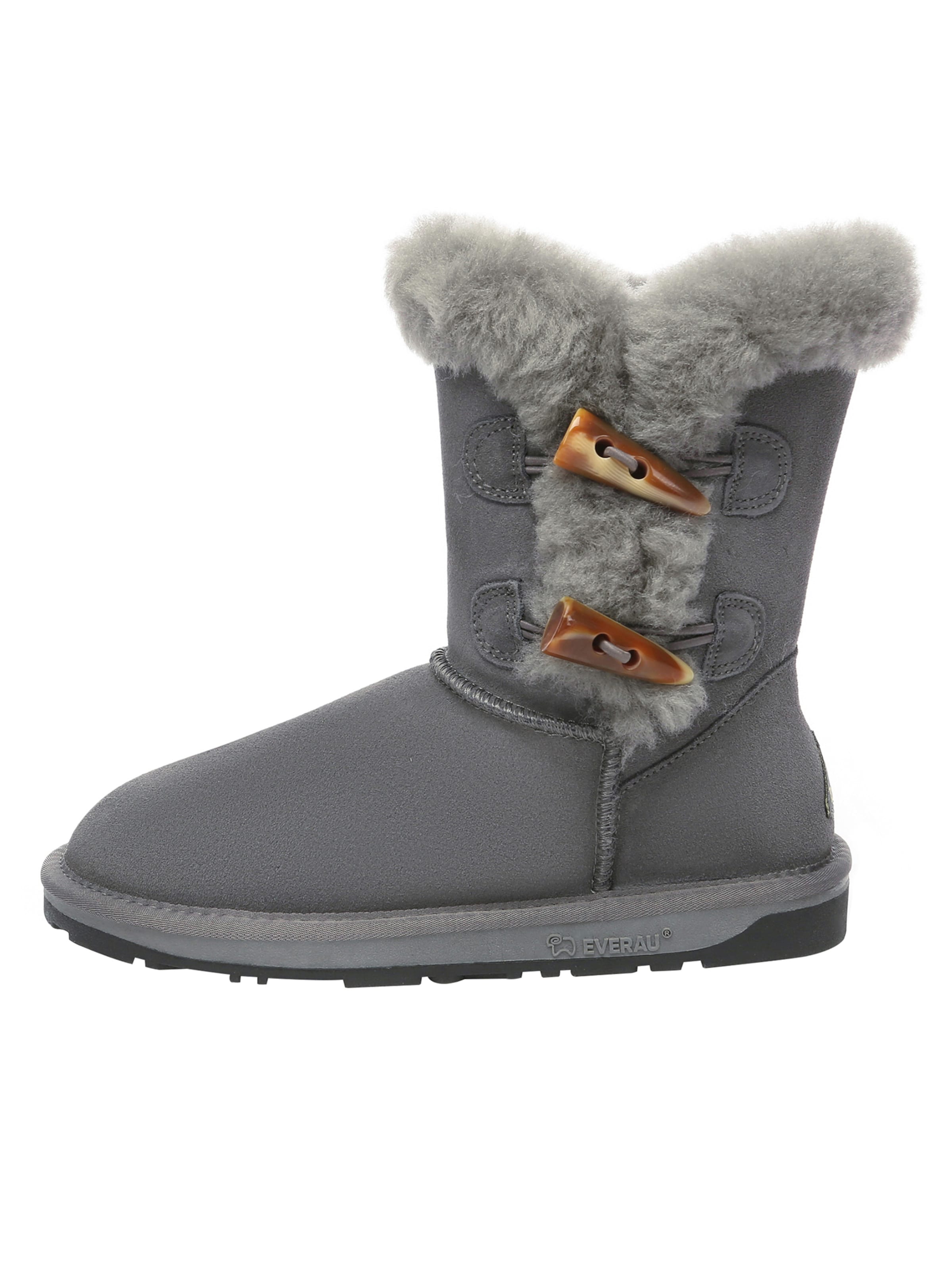 Everau Boots in Grau: Vorderseite