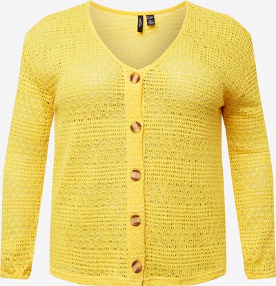 Vero Moda Curve Knit Cardigan 'WHITNEY' in Yellow, Item view