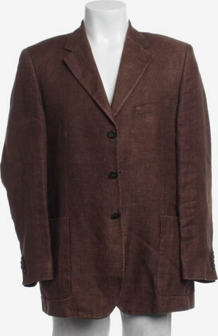 BOGNER Suit Jacket in M-L in Brown: front