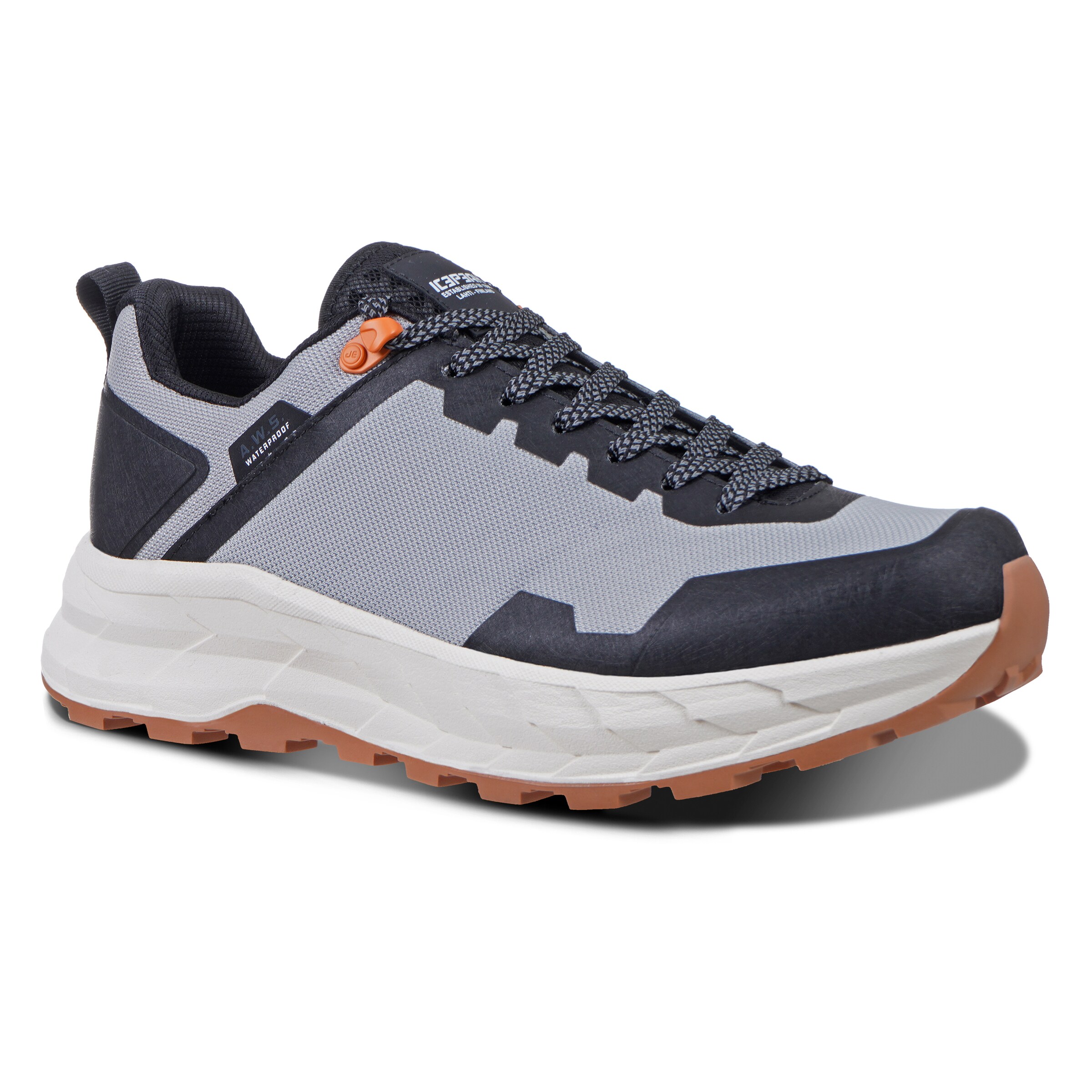 ICEPEAK Sneakers in Grey: front
