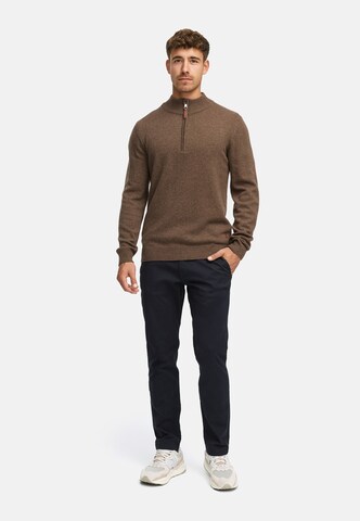 INDICODE JEANS Sweater 'INMargous' in Brown