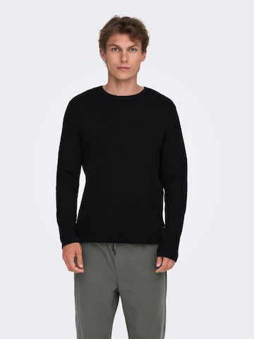 Only & Sons Pullover '22029952'‌‌‌‌ in Schwarz