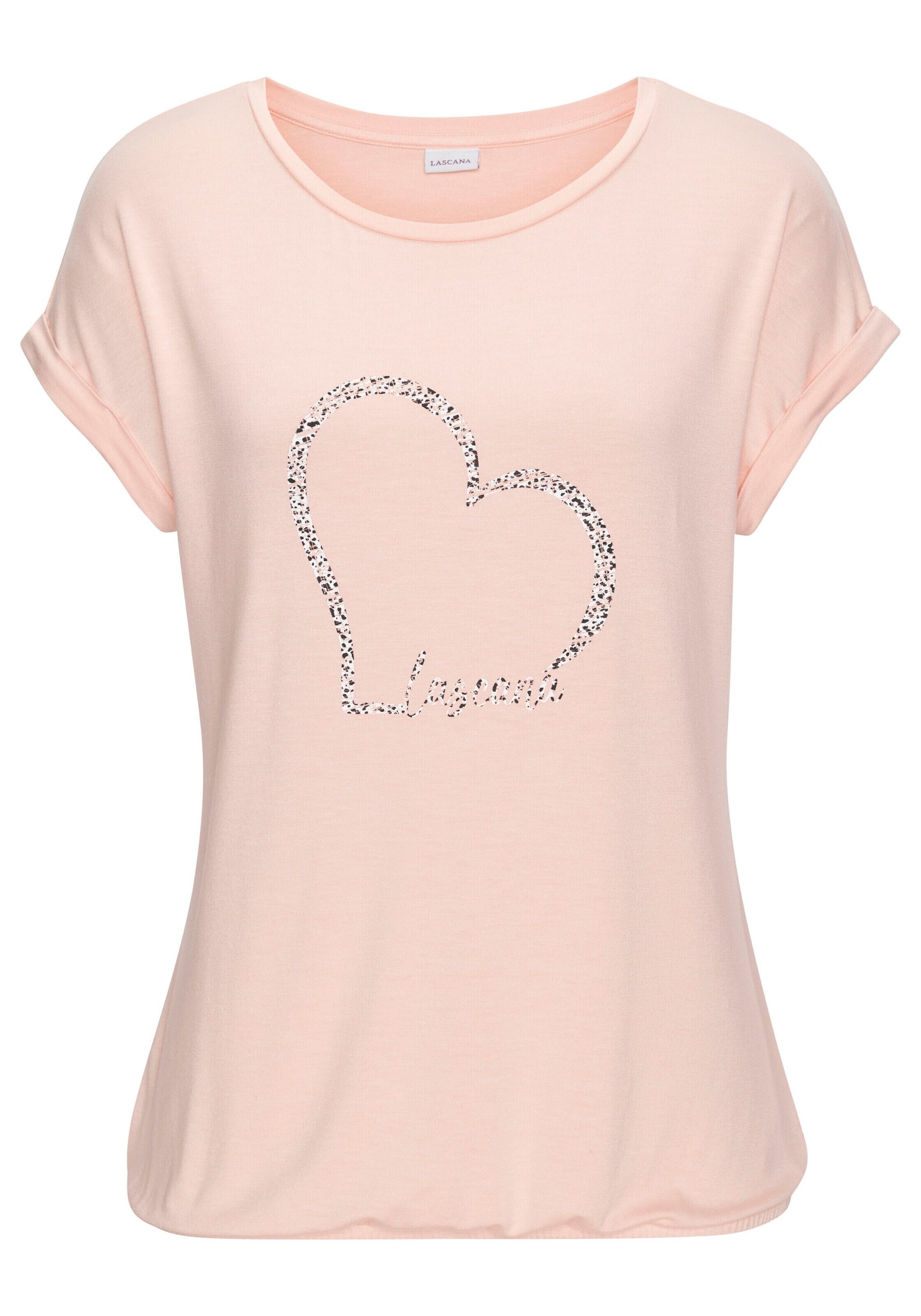 LASCANA Μπλουζάκι σε πορτοκαλί: μπροστά