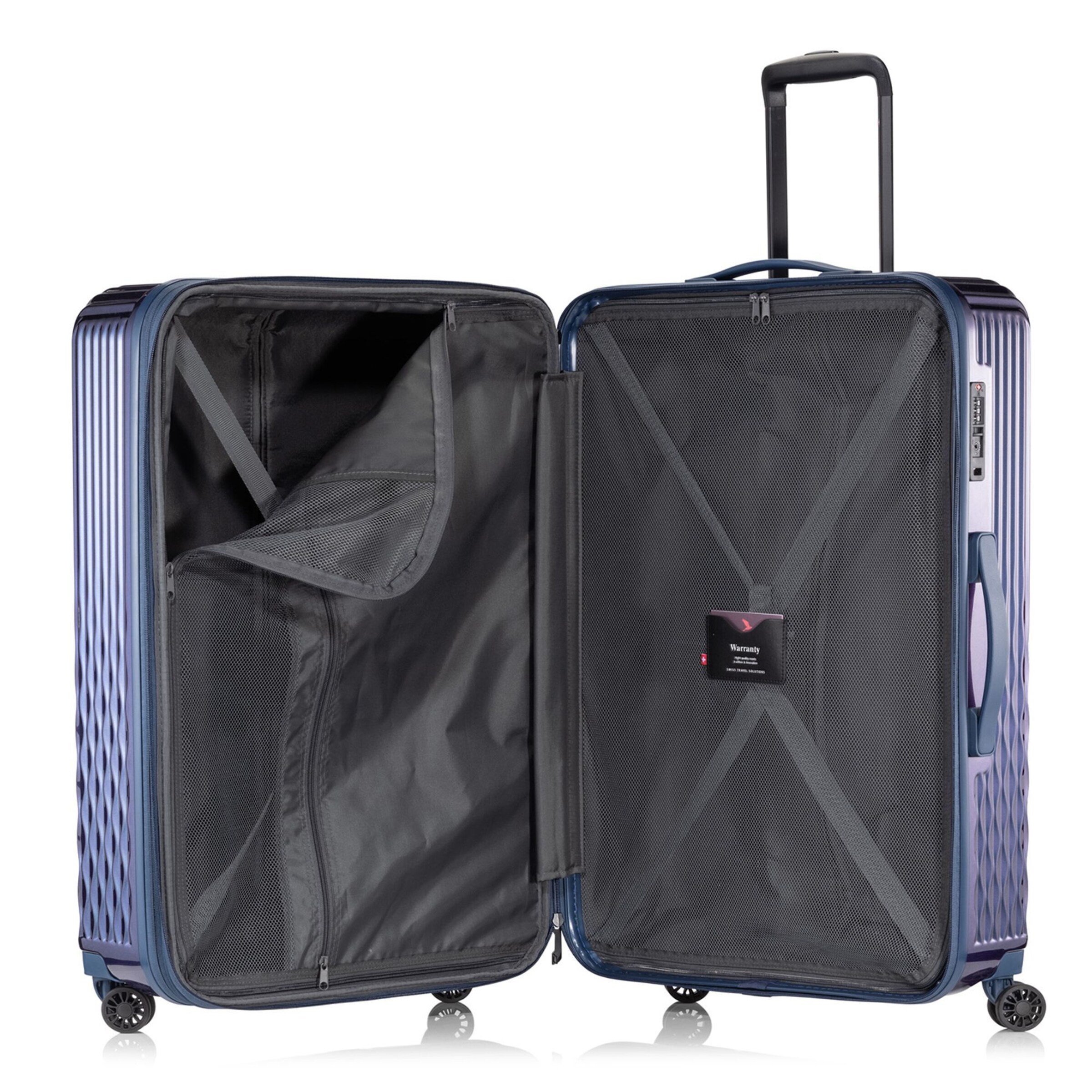 Pack Easy Trolley 'Flow' in Blauw